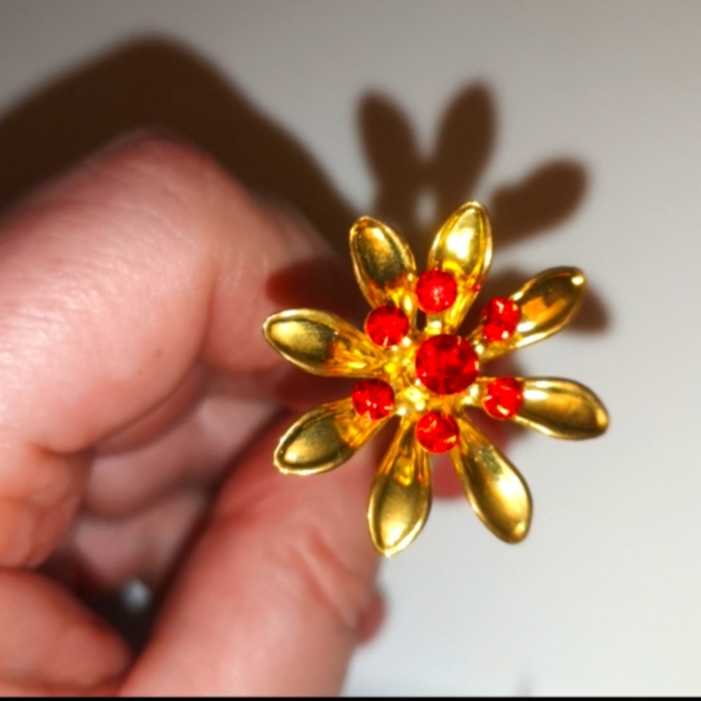 Vintage Floral Hair Pin